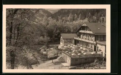 AK Tabarz /Thür., Hotel und Pension Schweizerhaus