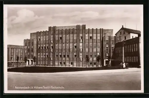 AK Reichenbach i. V., Höhere Textilfachschule