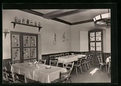 AK Wandersleben /Th., Gasthaus Freudenthal - Bauernstube