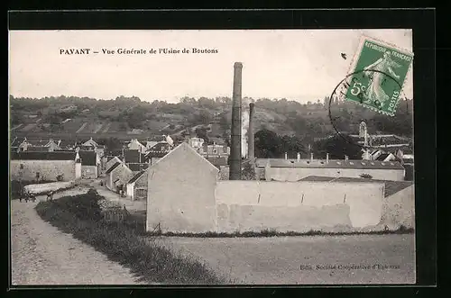 AK Pavant, Vue Générale du l`Usine de Boutons