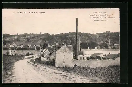 AK Pavant, Ferme et Usines