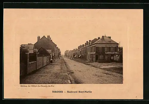 AK Tergnier, Boulevard Henri-Martin