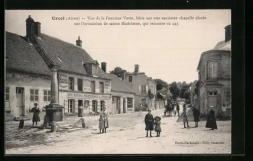 AK Urcel, Vue de la Fontaine Verte