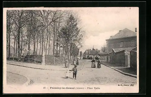 AK Fresnoy-le-Grand, Place Vatin