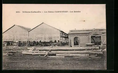 AK Villiers-Cotterêts, Les Usines Carpentier, Les Scieries