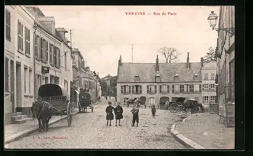 AK Vervins, Rue de Paris
