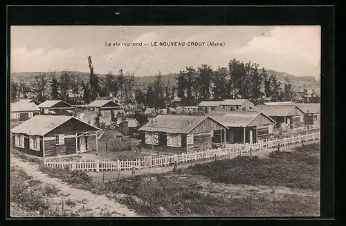 AK Le Nouveau Crouy, La vie reprend