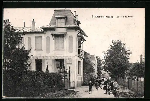 AK Étampes, Entrée du Pays