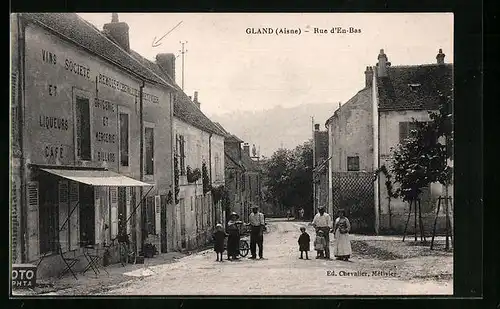 AK Gland, Rue d`En-Bas