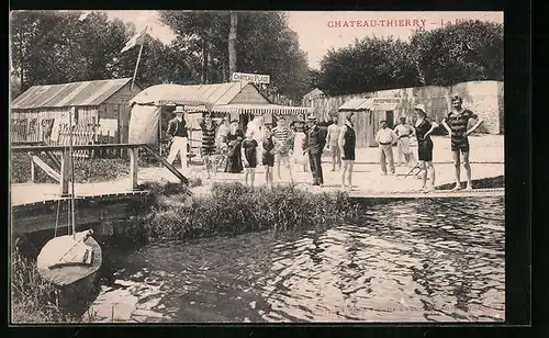 AK Chateau-Thierry, La Plage