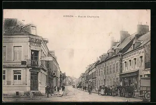 AK Hirson, Rue de Charleville