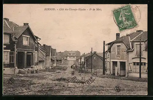AK Hirson, Cité des Champs-Elysées
