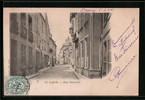 AK Laon, Rue Sérurier