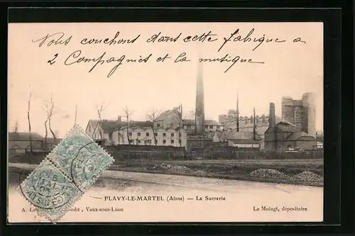 AK Flavy-le-Martel, La sucrerie