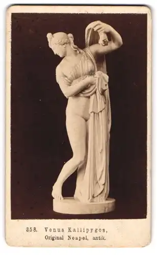 Fotografie unbekannter Fotograf und Ort, Statue Venus Kallipygos