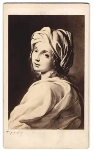 Fotografie Gustav Schauer, Berlin, Gemälde. Beatrice Cenci