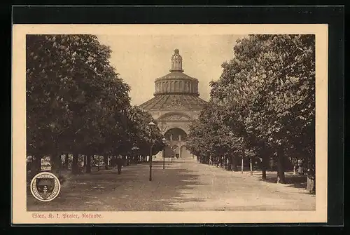 AK Deutscher Schulverein Nr. 241: Wien, Prater, Rotunde