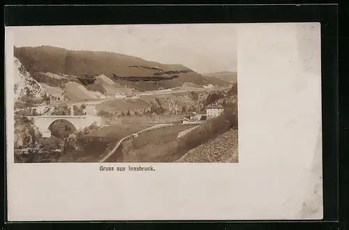 Foto-AK Fritz Gratl: Innsbruck, Panorama