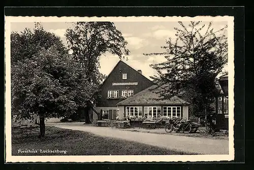 AK Pulsnitz, Forsthaus Luchsenburg