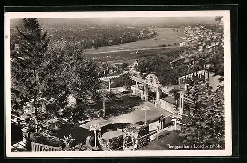 AK Dresden, Berggasthaus Loschwitzhöhe