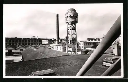 AK Singen a. Hohentwiel, Der Wasserturm der Maggi-Werke