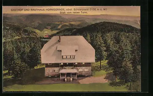 AK Hornisgrinde /Schwarzwald, Gasthof und Rasthaus, Bes. Franz Maier