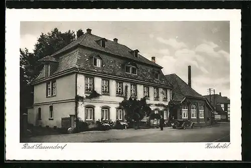 AK Bad Sassendorf, Das Kurhotel, Bes. R. Neundorf