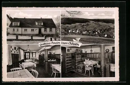 AK Mosbach-Nüstenbach, Gasthaus Zum Ochsen, Inh. Martin Jäger