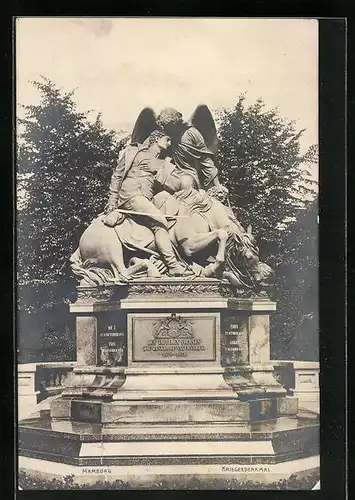 AK Hamburg-Neustadt, Kriegerdenkmal