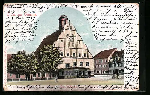 AK Grimma, Das Rathhaus
