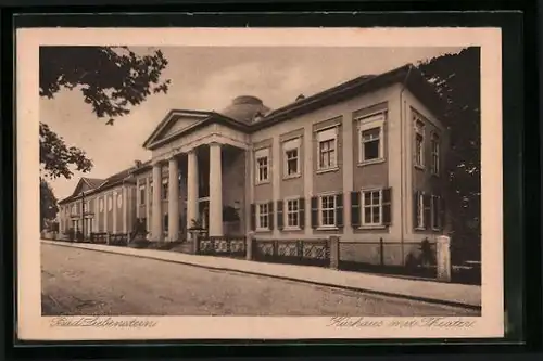 AK Bad Liebenstein /Th., Kurhaus mit Theater