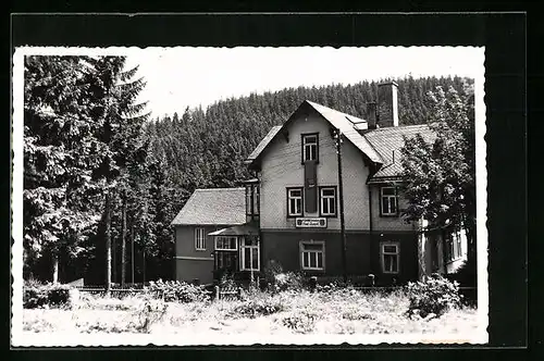 AK Finsterbergen /Thür. Wald, FDGB-Seelenheim Ernst Kamieth