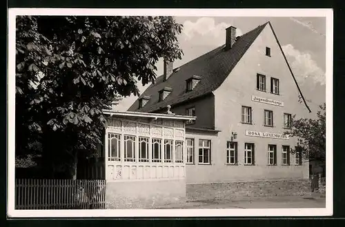 AK Fröbersgrün i. Vogtl., Jugendherberge Rosa Luxemburg