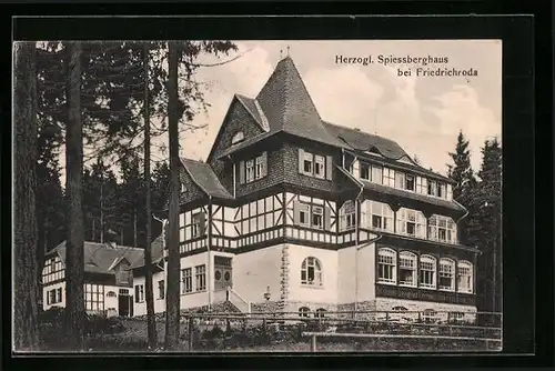 AK Friedrichroda, Herzogl. Spiessberghaus