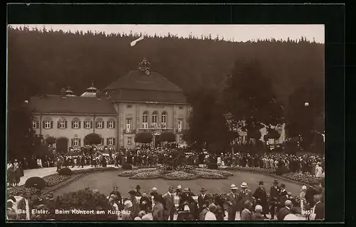 AK Bad Elster, Konzert am Kurplatz