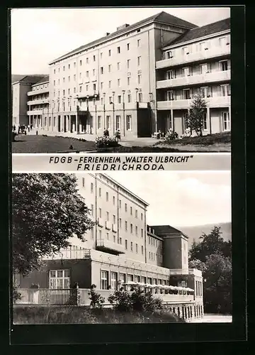AK Friedrichroda, FDGB-Ferienheim Walter Ulbricht, Gesamtansicht