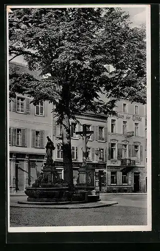 AK Freiburg, Hotel Linde, Unterlinden 6