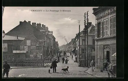 AK Chauny, Le Passage à Niveau