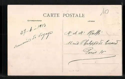 AK Oulchy-le-Chateau, Rue Potel