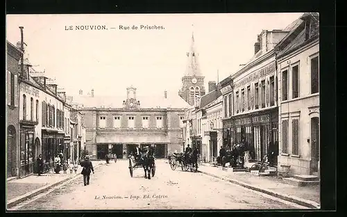 AK Le Nouvion, Rue de Prisches