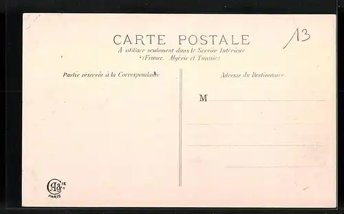 AK Le Nouvion, Rue de Prisches