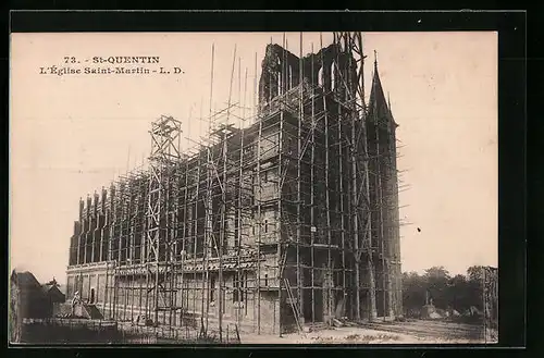 AK Saint-Quentin, L`Église Saint-Martin