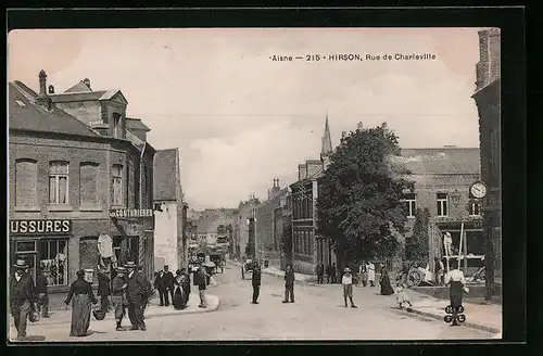 AK Hirson, Rue de Charleville