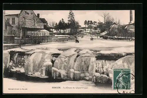 AK Hirson, La Chute du Gland l`hiver