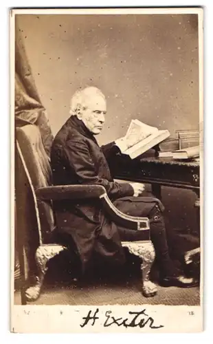 Fotografie W. Walker & Sons, London, Portrait Henry Phillpotts, Bischof von Exter