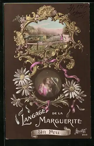 AK Langage de la Marguerite, Un peu...