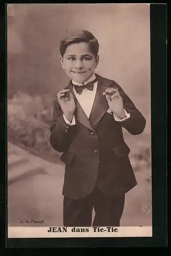 AK Varietekünstler Jean tanzt Tic-Tic