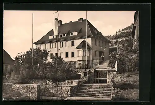 AK Freyburg /Unstrut, Bezirksschule der Gesellschaft für Deutsch-Sowjetische Freundschaft