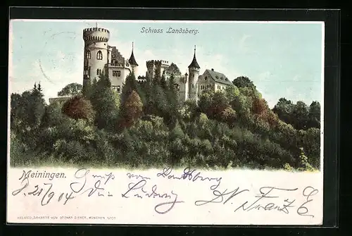 AK Meiningen, Schloss Landsberg