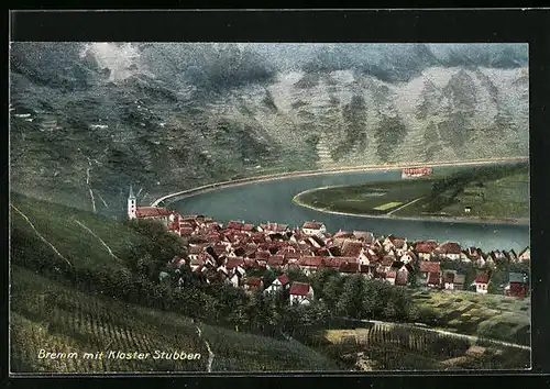AK Bremm, Teilansicht mit Kloster Stubben